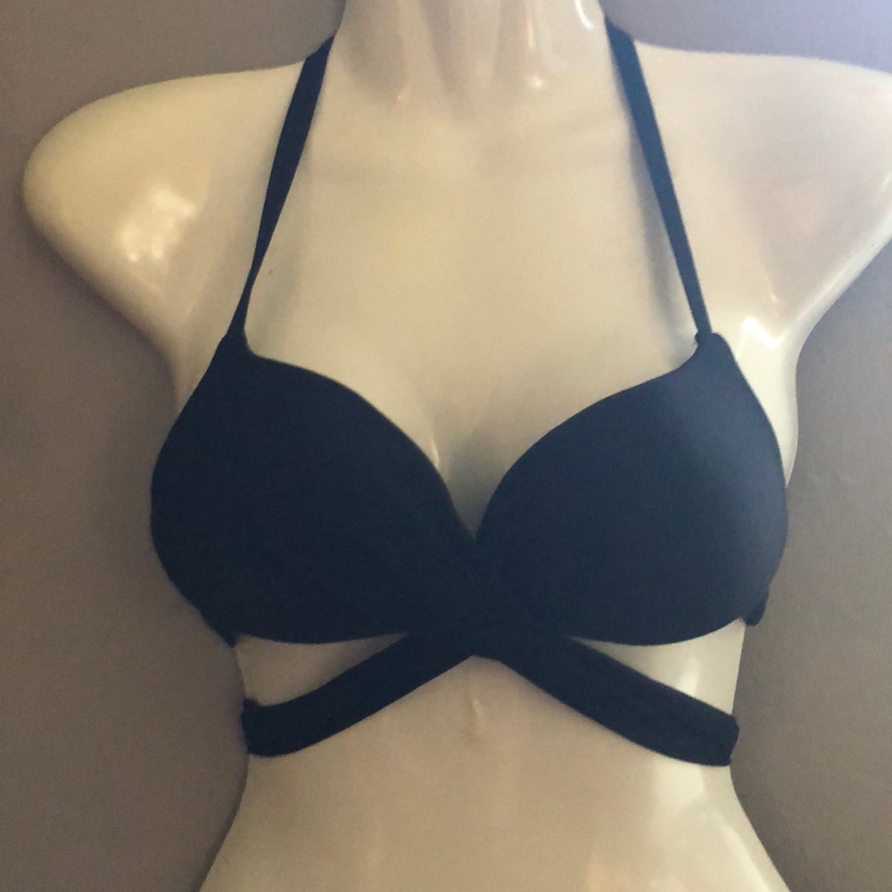 Wrap around bikini top